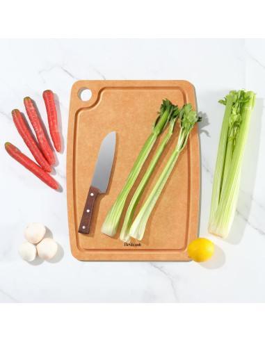 Tabla de Cortar Ecológica Bestcook 37.1x27.4cm con Canal para Jugo