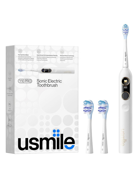 Cepillo de Dientes Eléctrico Usmile Y10 PRO con Pantalla Inteligente Cepillo de Dientes Eléctrico Usmile Y10 PRO con Pantalla Inteligente