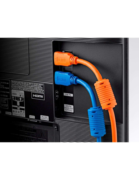 Cable HDMI 4K 60Hz Monoprice 6.1m Alta Velocidad Negro Cable HDMI 4K 60Hz Monoprice 6.1m Alta Velocidad Negro