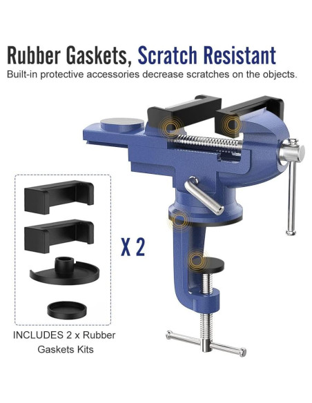 Prensa Universal Housolution 76.2 mm Base Giratoria 360 Prensa Universal Housolution 76.2 mm Base Giratoria 360