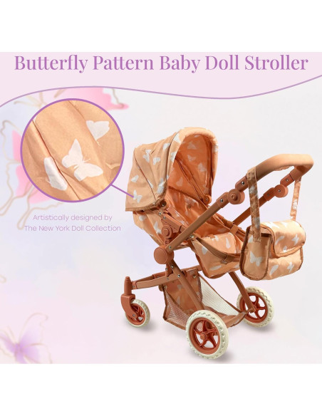 Carrito de Muñecas Convertible The New York Doll Beige 63.5cm Carrito de Muñecas Convertible The New York Doll Beige 63.5cm