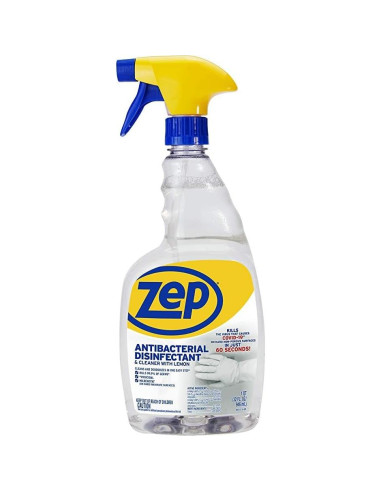 Desinfectante Antibacteriano Zep Limón 12 Latas 32 Oz