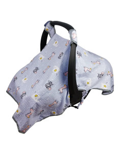 Funda de Asiento de Auto ICOPUCA para Bebés - Muselina Transpirable