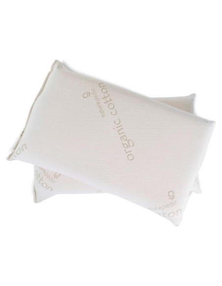 Almohada de látex orgánico Naturepedic Reina 66x43 cm Almohada de látex orgánico Naturepedic Reina 66x43 cm