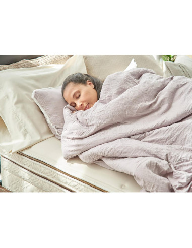 Almohada de látex orgánico Naturepedic Reina 66x43 cm