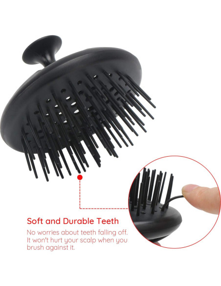 Cepillos Anticaspa Segbeauty 2 Piezas Cuidado Cabello 8.89 cm Cepillos Anticaspa Segbeauty 2 Piezas Cuidado Cabello 8.89 cm