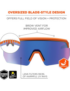 Gafas de Seguridad Polarizadas Ergodyne AEGIR Anti-Vaho 2