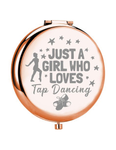 Espejo de Maquillaje Compacto MYOSPARK 7.1x6.6 cm Doble Cara