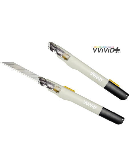 Cuchillo Utilitario Retráctil VViViD Premium 30 - 1 Paquete Cuchillo Utilitario Retráctil VViViD Premium 30 - 1 Paquete