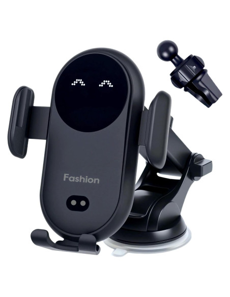 Cargador Inalámbrico para Auto Aendern 15W con Soporte 3 en 1 Cargador Inalámbrico para Auto Aendern 15W con Soporte 3 en 1