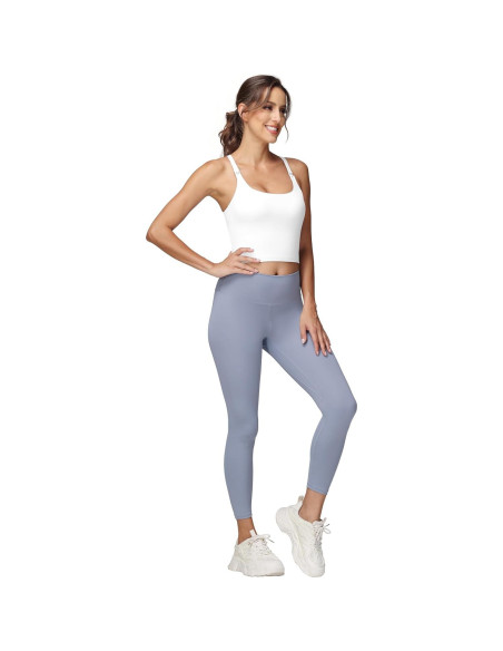Camiseta de Lactancia Foucome Y-Back Racerback Blanca Camiseta de Lactancia Foucome Y-Back Racerback Blanca