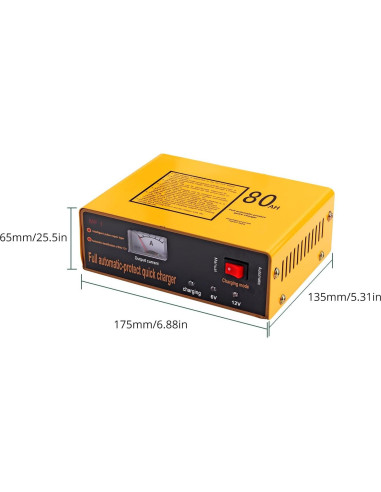 Cargador de Batería Inteligente 6V/12V AUTTGINN 5A/8.5A