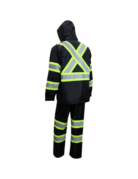 Conjunto de Lluvia RK Industries Clase 3 Alta Visibilidad S Conjunto de Lluvia RK Industries Clase 3 Alta Visibilidad S