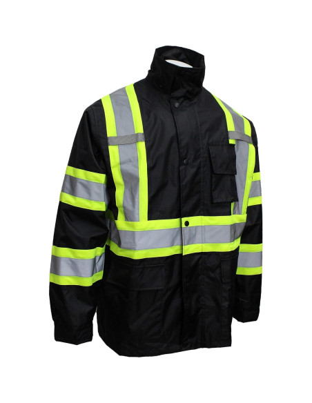 Conjunto de Lluvia RK Industries Clase 3 Alta Visibilidad S Conjunto de Lluvia RK Industries Clase 3 Alta Visibilidad S