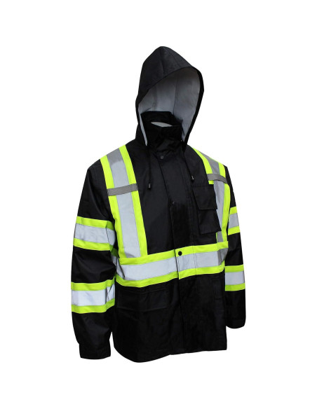 Conjunto de Lluvia RK Industries Clase 3 Alta Visibilidad S Conjunto de Lluvia RK Industries Clase 3 Alta Visibilidad S