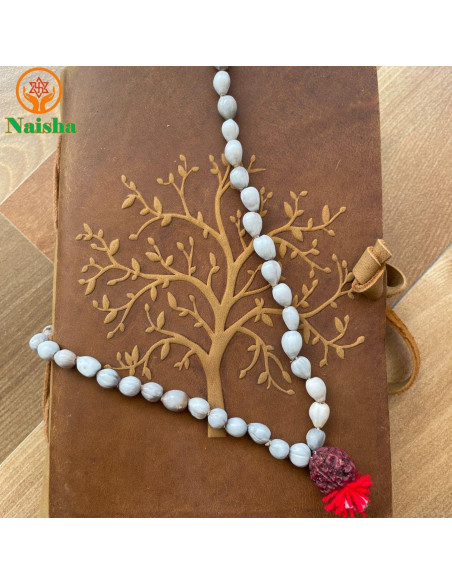 Mala de Oración Naisha - Paquete de 4 Tulsi, Loto, Vaijanti y Cristal Mala de Oración Naisha - Paquete de 4 Tulsi, Loto, Vaijanti y Cristal