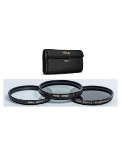 Kit de Filtros UV Pro Ser 3 Piezas para Cámaras Panasonic