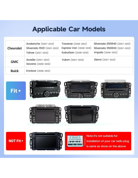 Radio de Coche Leadfan para Chevy Silverado Tahoe 10.1" Carplay Radio de Coche Leadfan para Chevy Silverado Tahoe 10.1" Carplay