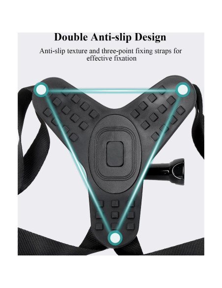 Soporte de Barbilla VVNTVEE para Casco - Compatible con GoPro y Teléfonos Soporte de Barbilla VVNTVEE para Casco - Compatible con GoPro y Teléfonos