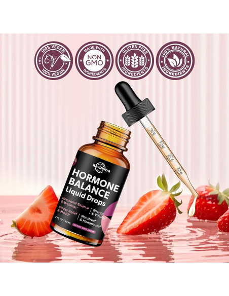 Gotas Líquidas Equilibrio Hormonal ReviNutra 59 ml - Menopausia Gotas Líquidas Equilibrio Hormonal ReviNutra 59 ml - Menopausia