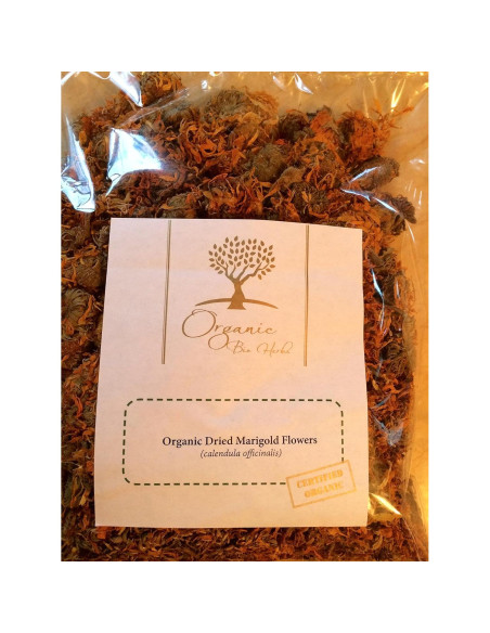 Flores de Caléndula Secas Orgánicas Premium 170 g - Té Herbal Natural Flores de Caléndula Secas Orgánicas Premium 170 g - Té Herbal Natural