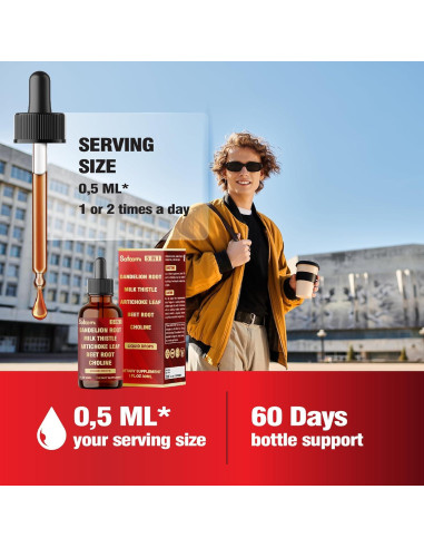 Satoomi Extracto Líquido Raíz de Diente de León 5en1 30ml