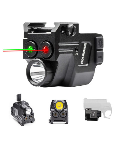 Combo Luz Láser Verde KIARSWE 500 Lúmenes Recargable USB