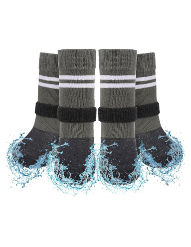 Botas Antideslizantes para Perros SCENEREAL Talla M Impermeables