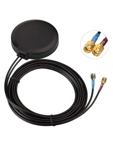 Antena GPS y 4G LTE Bingfu Magnética Adhesiva 3m
