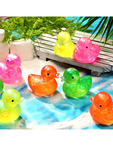 Juguetes Antiestrés Meooeck 12 Pcs Pato Brillante 6 cm Juguetes Antiestrés Meooeck 12 Pcs Pato Brillante 6 cm