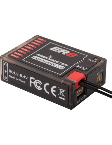 Receptor PWM Radiomaster ER8 2.4GHz 100mW Doble Antena