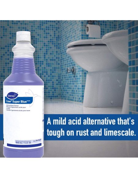 Limpiador de Inodoro Ácido Suave Diversey 94476081 0.95L Limpiador de Inodoro Ácido Suave Diversey 94476081 0.95L