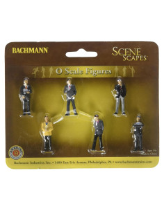 Figuras en Miniatura Empresarios Bachmann Escala O 6 Piezas