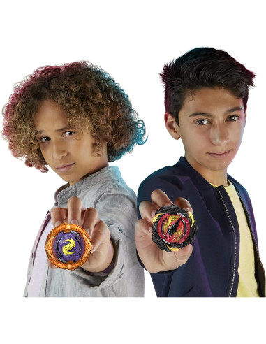 Set de Batalla Beyblade Burst QuadStrike Thunder Edge con 2 Peonzas