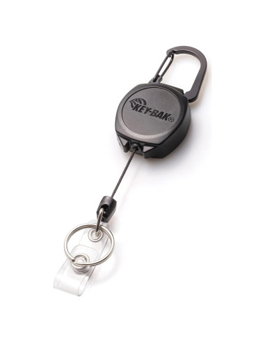 Llavero Retráctil KEY-BAK 0KB1-0A24 con Cordón de Kevlar 61 cm