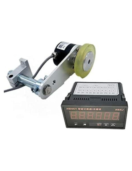 Medidor de Longitud CALT GHW38 con Rueda de 200mm y Encoder NPN Medidor de Longitud CALT GHW38 con Rueda de 200mm y Encoder NPN
