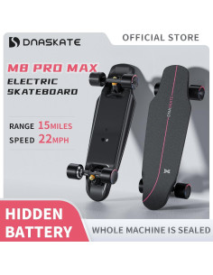 Patineta Eléctrica DNASKATE M8 Pro Max 400W 24Km/h 15Km 2