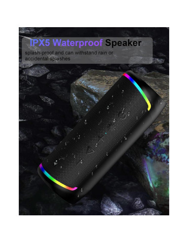 Altavoz Bluetooth AILKIN EBS-609 Impermeable 16W con Micrófono