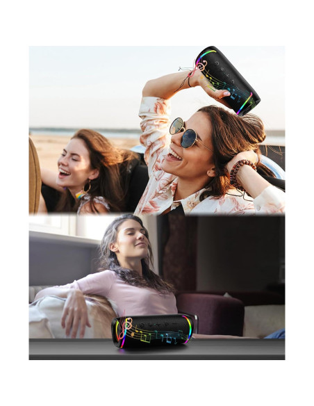 Altavoz Bluetooth AILKIN EBS-609 Impermeable 16W con Micrófono Altavoz Bluetooth AILKIN EBS-609 Impermeable 16W con Micrófono