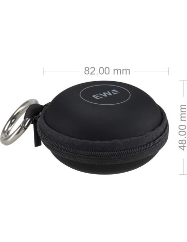 Altavoz Bluetooth EWA A106 Mini con Funda Negra - Potente Sonido