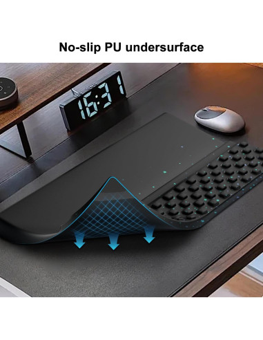 Soporte Ergonómico para Teclado Jinaply con Reposamuñecas Azul
