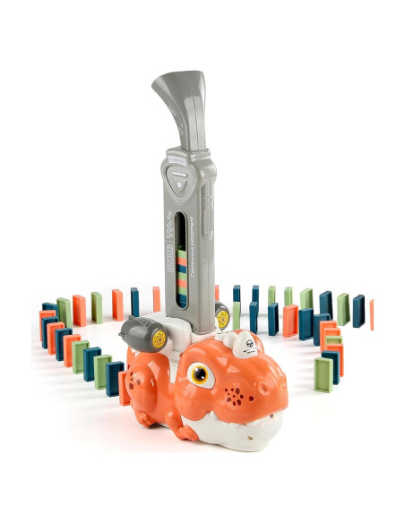 Juego de Dominó Dinosaurio Tren B-Qtech para Niños 3-8 Años Juego de Dominó Dinosaurio Tren B-Qtech para Niños 3-8 Años