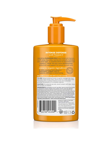 Leche Limpiadora Avalon Organics 240 ml con Vitamina C Leche Limpiadora Avalon Organics 240 ml con Vitamina C