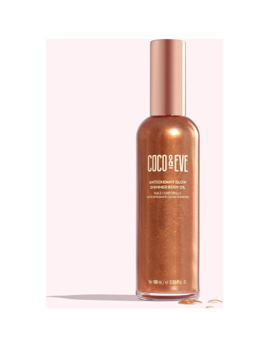 Aceite Corporal Iluminador Coco & Eve Glow Shimmer 100ml