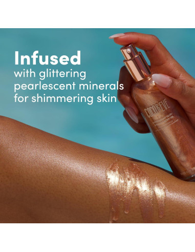 Aceite Corporal Iluminador Coco & Eve Glow Shimmer 100ml