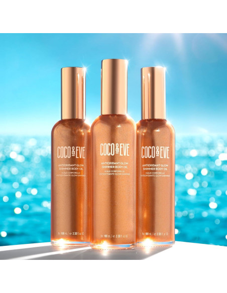Aceite Corporal Iluminador Coco & Eve Glow Shimmer 100ml Aceite Corporal Iluminador Coco & Eve Glow Shimmer 100ml