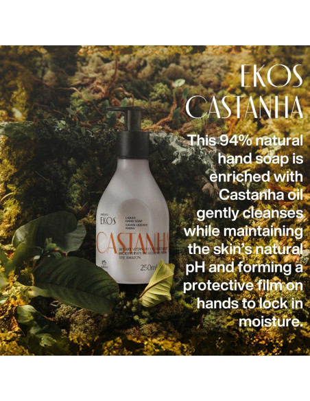Jabón Líquido Hidratante para Manos Natura Ekos Castanha 250ml Jabón Líquido Hidratante para Manos Natura Ekos Castanha 250ml
