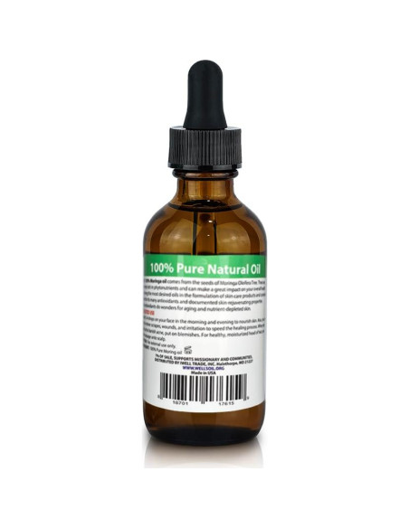 Aceite de Moringa 100% Puro Well's 60 ml - Hidratante Natural Aceite de Moringa 100% Puro Well's 60 ml - Hidratante Natural