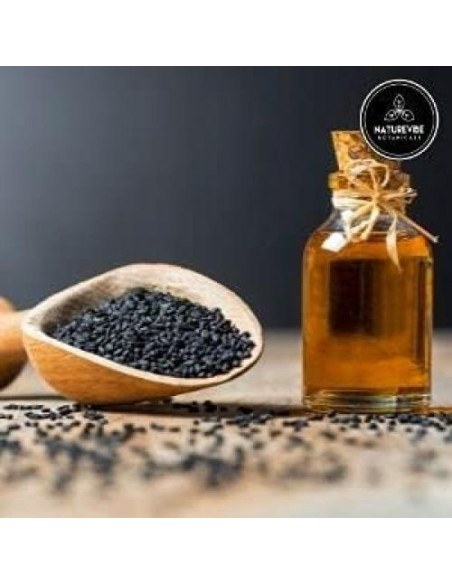 Aceite de Semilla Negra Naturevibe 907g Prensado en Frío Omega 3 6 9 Aceite de Semilla Negra Naturevibe 907g Prensado en Frío Omega 3 6 9