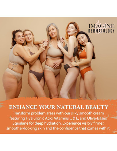 Crema Corporal CelluSolution Imagine Dermatology 150ml - Hidratante con Cafeína y Niacinamida